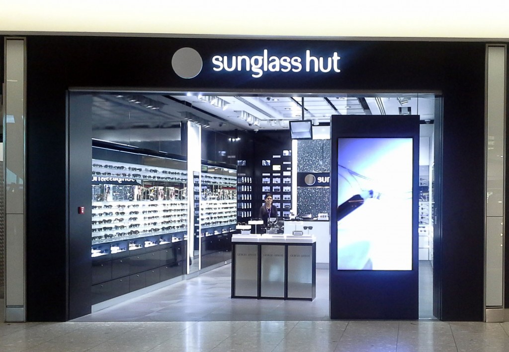 Sunglass Hut Edmont Interior FitOut